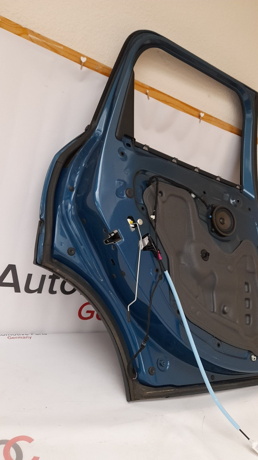 Orig. Tür Mini Countryman F60 7438597 Links Hinten Door, island-blue metallic