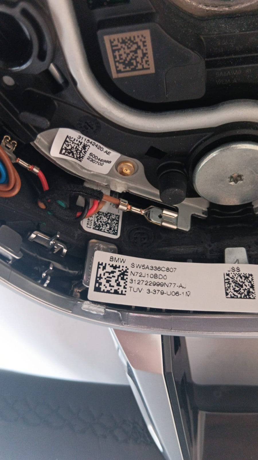 BMW X2-U10, X1-U11, 2er U06, F74, 1er F70 Lenkrad Sport M Leder 32305A4EE20 [399]