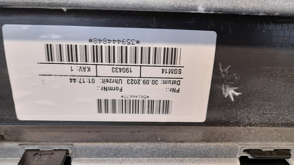 Original VW Tiguan AX1 R-Line Facelift Stoßstange Stoßfänger hinten PureWhiteC9A