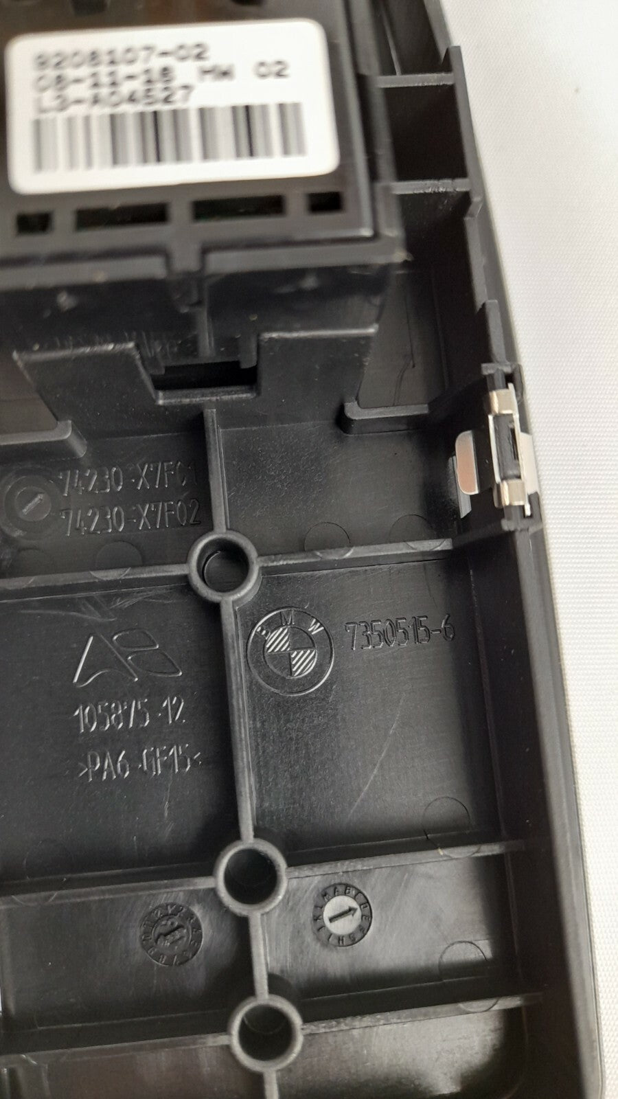 BMW X1 2.0d F48 Fensterheber Schalter 9208107  switch window lifter