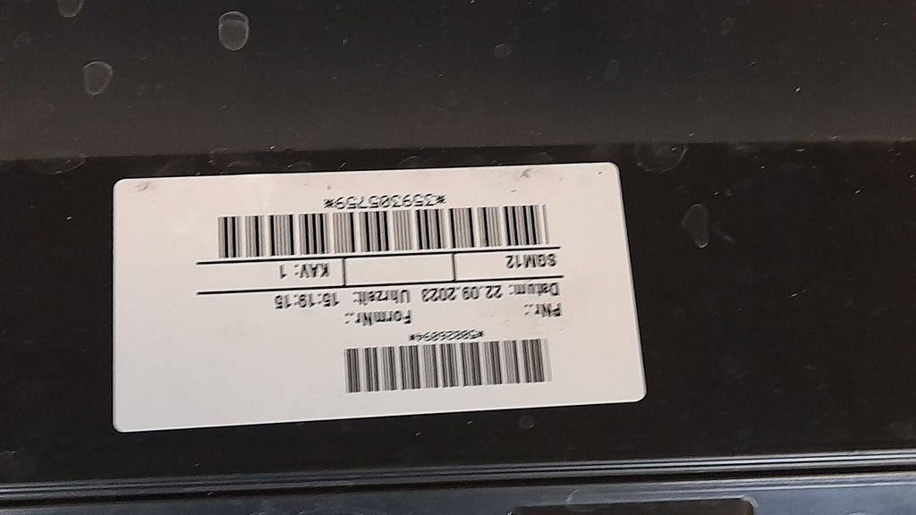 Original Frontstoßstange Stoßstange Vorne SEAT TARRACO I7F URANOGREY
