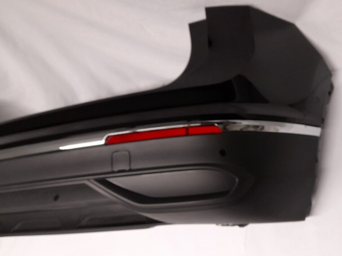 Original VW Tiguan AX1 Facelift Stoßstange Stoßfänger hinten Deepblack C9X 6xPDC