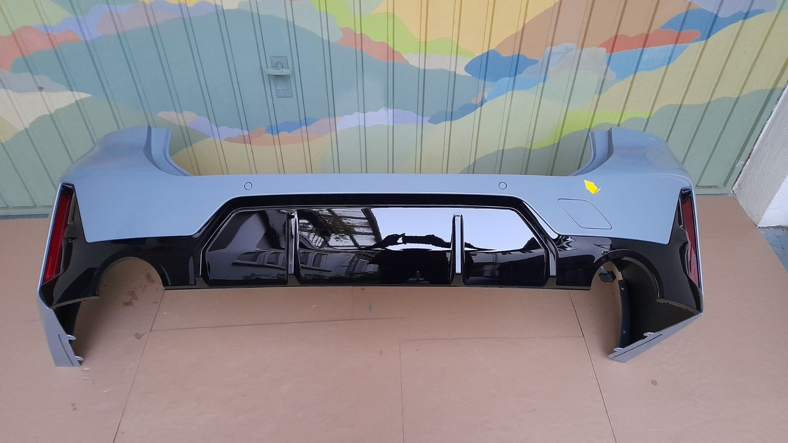 BMW 3er G20 G21 LCI M Paket Stoßstange hinten rear bumper Brooklyngrau 6*PDC