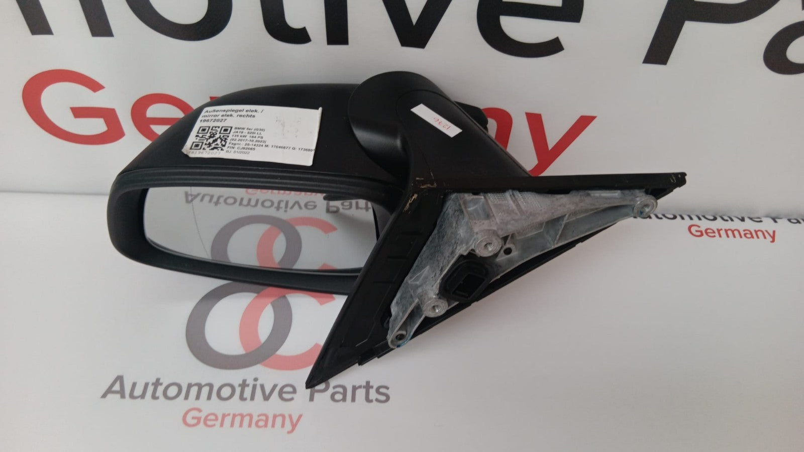 BMW 5er G30 G31 G38 Aussenspiegel beheizt Memory Bus rechts 51167485122