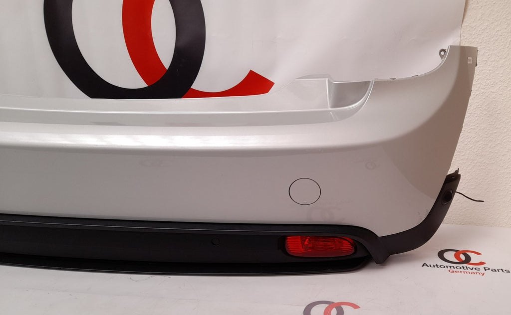 Mini Cooper SE F56 Stoßfänger PDC rear bumper white-silver metallic 7380009