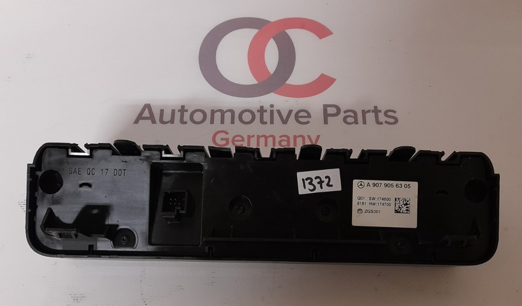 Original Mercedes Sprinter W207 Schalterblock Klimabedienteil A9079056305