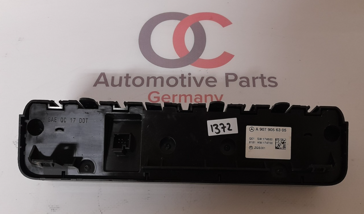 Original Mercedes Sprinter W207 Schalterblock Klimabedienteil A9079056305