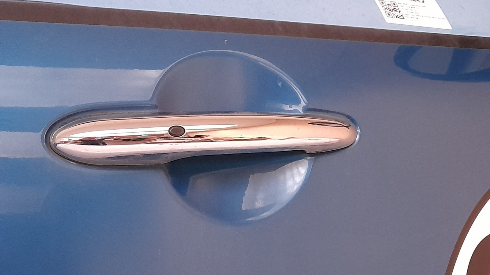 Orig. Tür Mini Countryman F60 7438596 Rechts Vorne Door, island-blue metallic