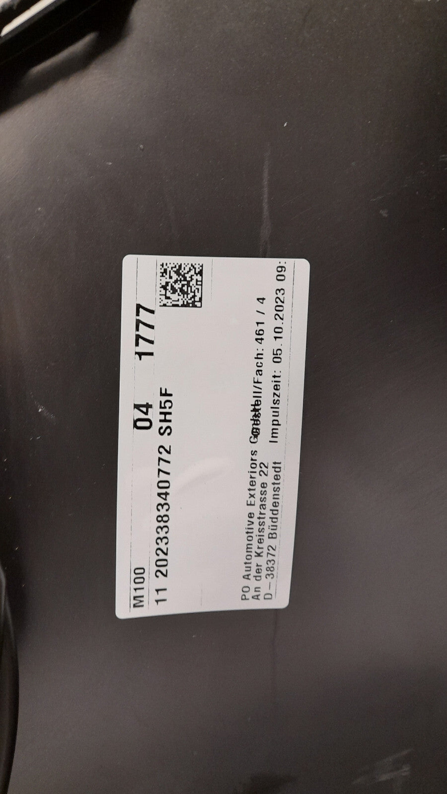 ORIGINAL Seat Tarraco KN2 19 Stoßstange Stoßfänger hinten LC9X Deep Black 6x PDC