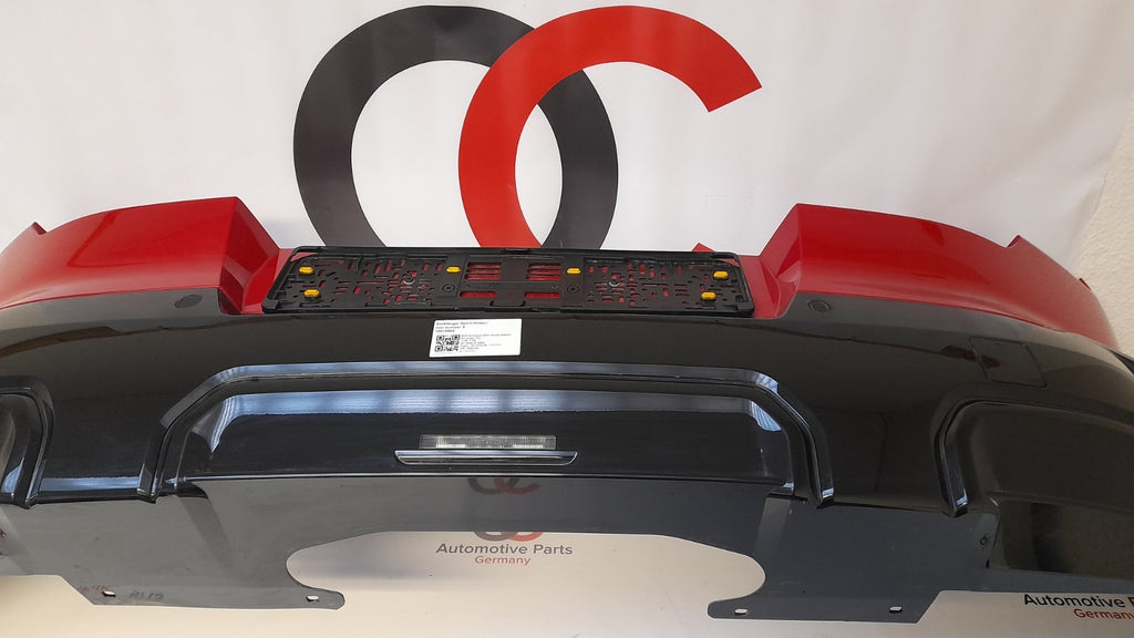 Original Mini Sport U25 Stoßfänger hinten Stoßstange bumper red PDC kamera
