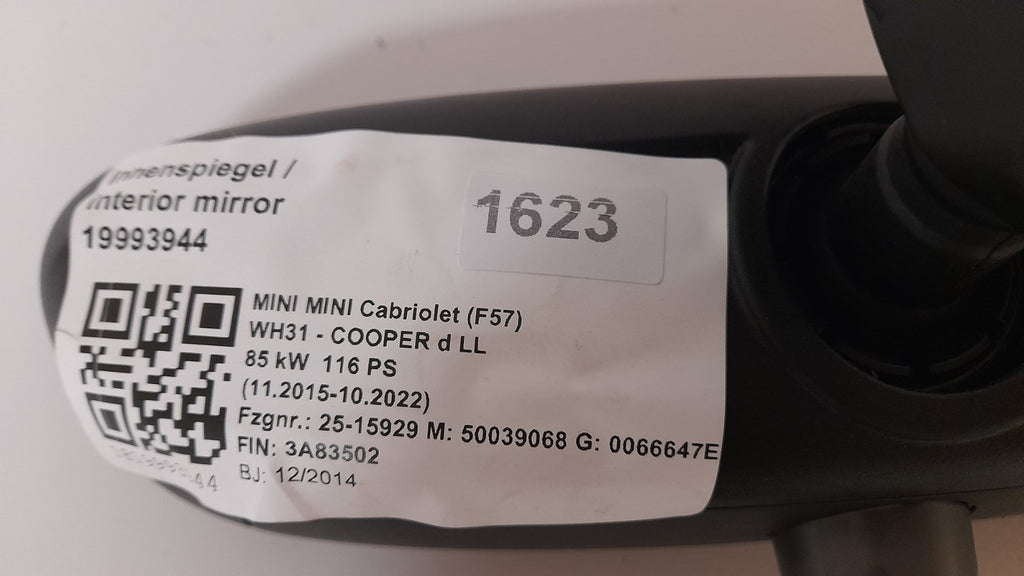 MINI F54 F55 F56 F57 F60 INNENSPIEGEL INTERIOR REVERSE MIRROR EC / LED 9285374