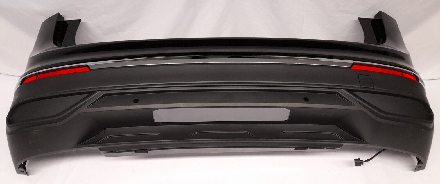 Original VW Tiguan AX1 Facelift Stoßstange Stoßfänger hinten Deepblack C9X