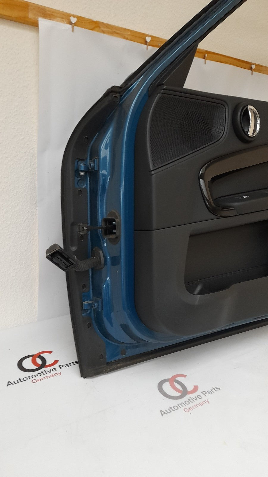 Orig. Tür Mini Countryman F60 7438596 Rechts Vorne Door, island-blue metallic