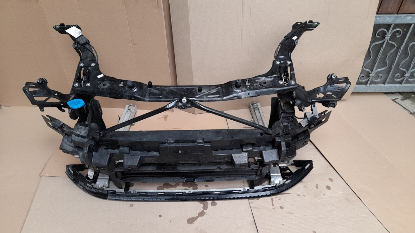 Original BMW Mini F56 BEV Cooper Vorderwand Träger  vorne front panel frontträge [650]