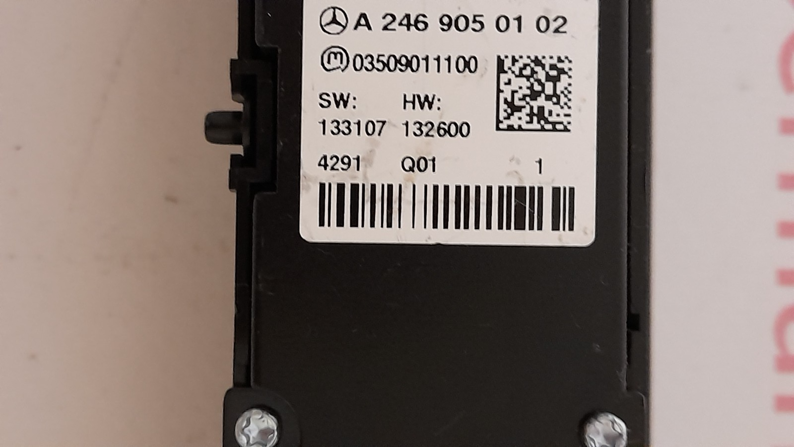 Original MERCEDES C117 CLA X156 W176 W242 A2469050102 SCHALTERBLOCK SWITCH BLOCK