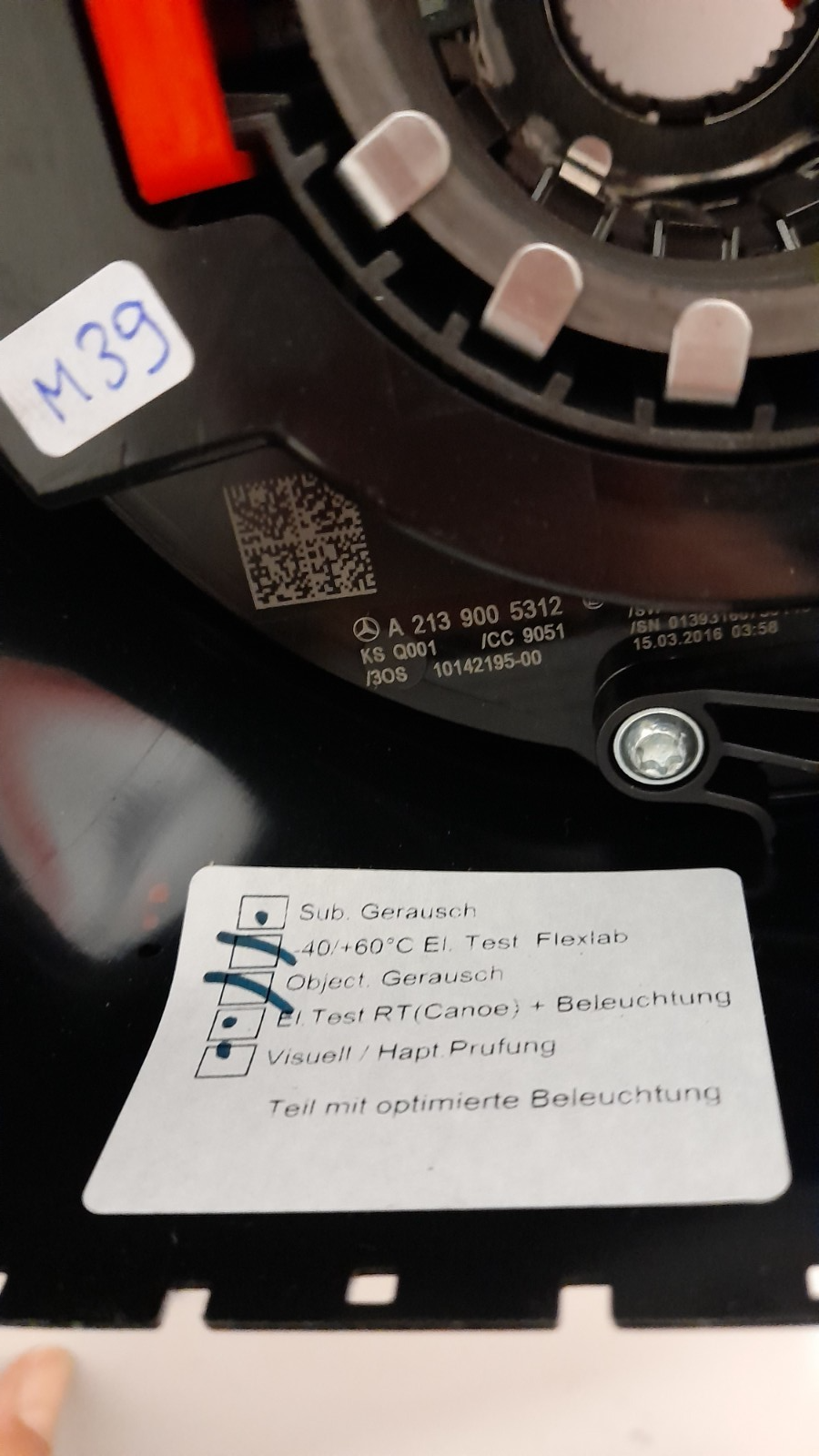 Mercedes W213 E Klasse Lenksteuergerät Lenkstockschalter Schleifring A2139005312