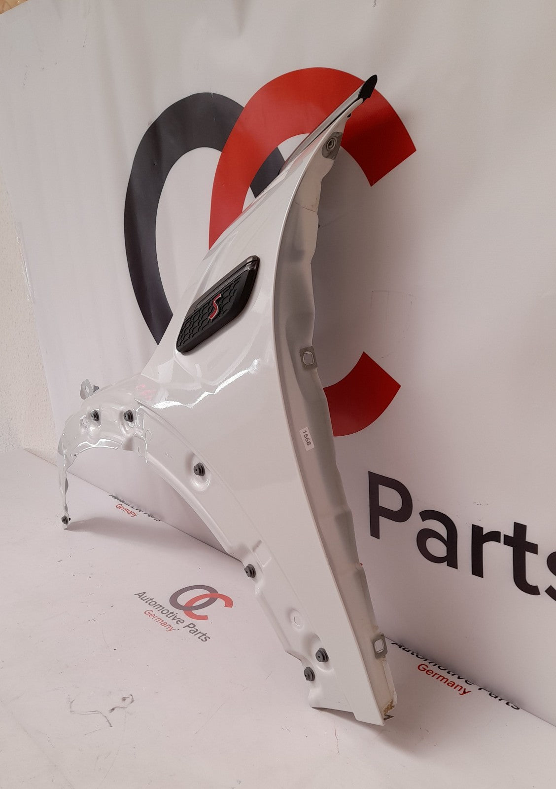 Mini Cabriolet Sport F57 Seitenwand Kotflügel Fender links Nanuq White 7374521