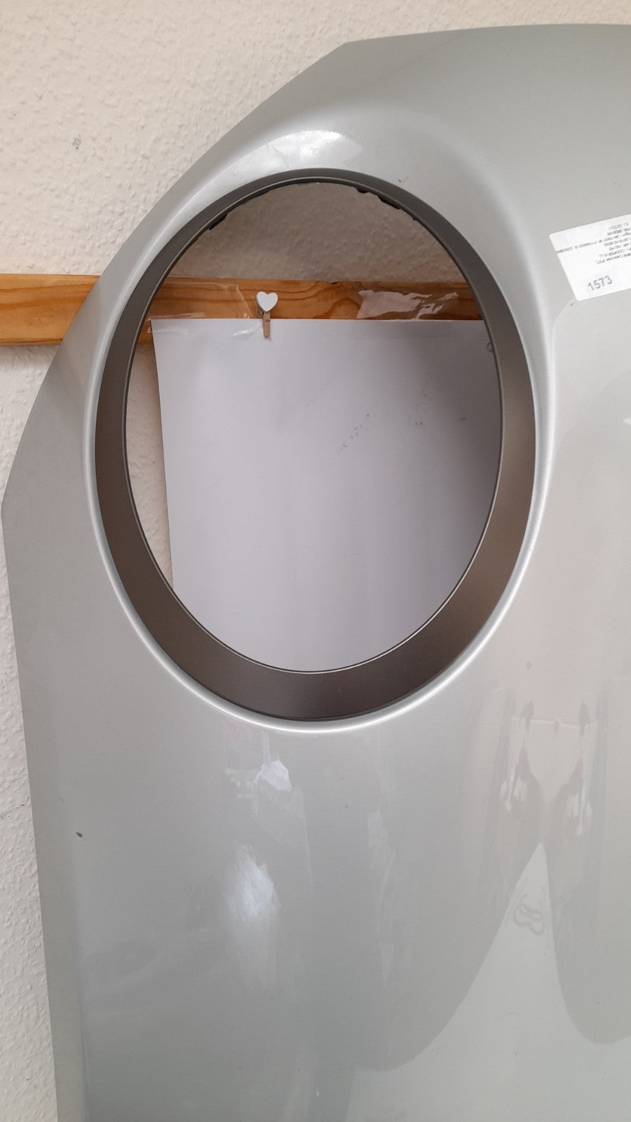 Mini Cabriolet F57 Motorhaube Front klappe hood white-silver metallic 8499869