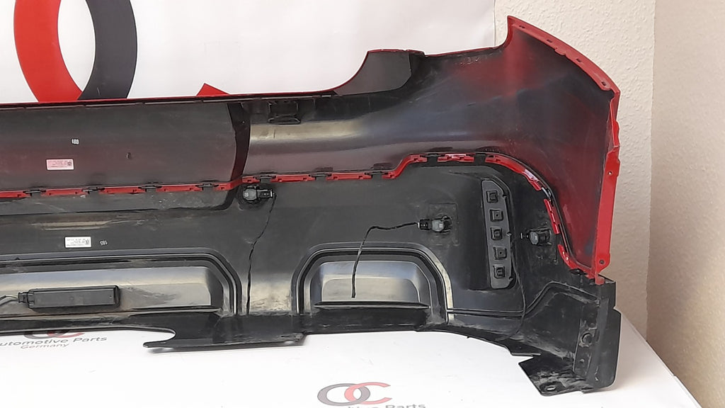Original Mini Sport U25 Stoßfänger hinten Stoßstange bumper red PDC kamera