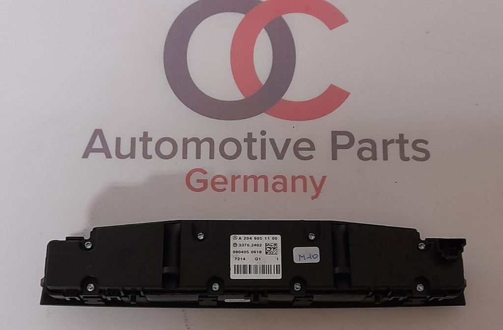 Mercedes S204 W204 C-Klasse Sitzheizung Schalterleiste Parktronik A2049051100