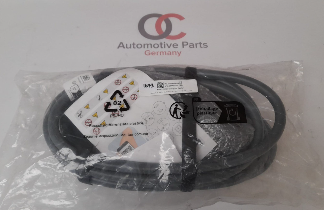 Original BMW U06 U25 iX3  Ladekabel  61448490580 Fast charging cable Mode 3 22KW