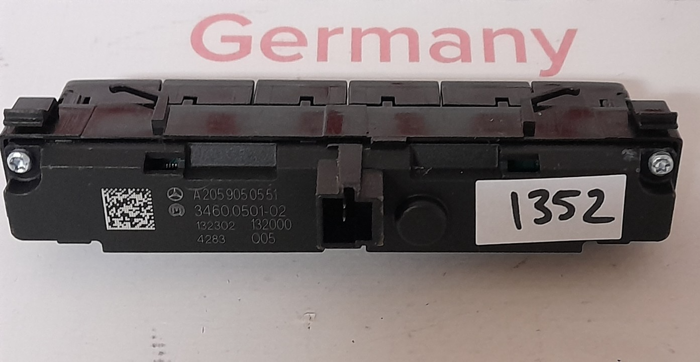 Mercedes Schalter Spurhalteassistent Einparkhilfe Parktronic PDC A2059050551