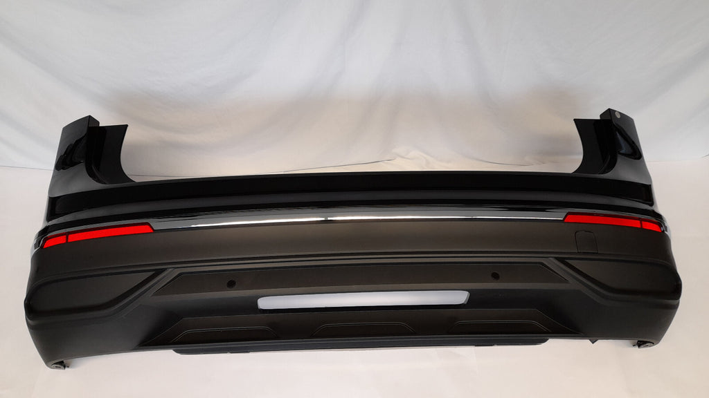 Original VW Tiguan AX1 Facelift Stoßstange Stoßfänger hinten Deepblack C9X [359]