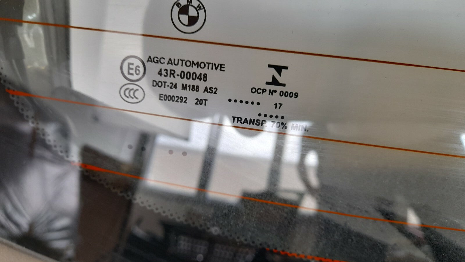 Original BMW X1 F48 2.0d Heckklappe C08 platin silber metallic Trunk 41007350826