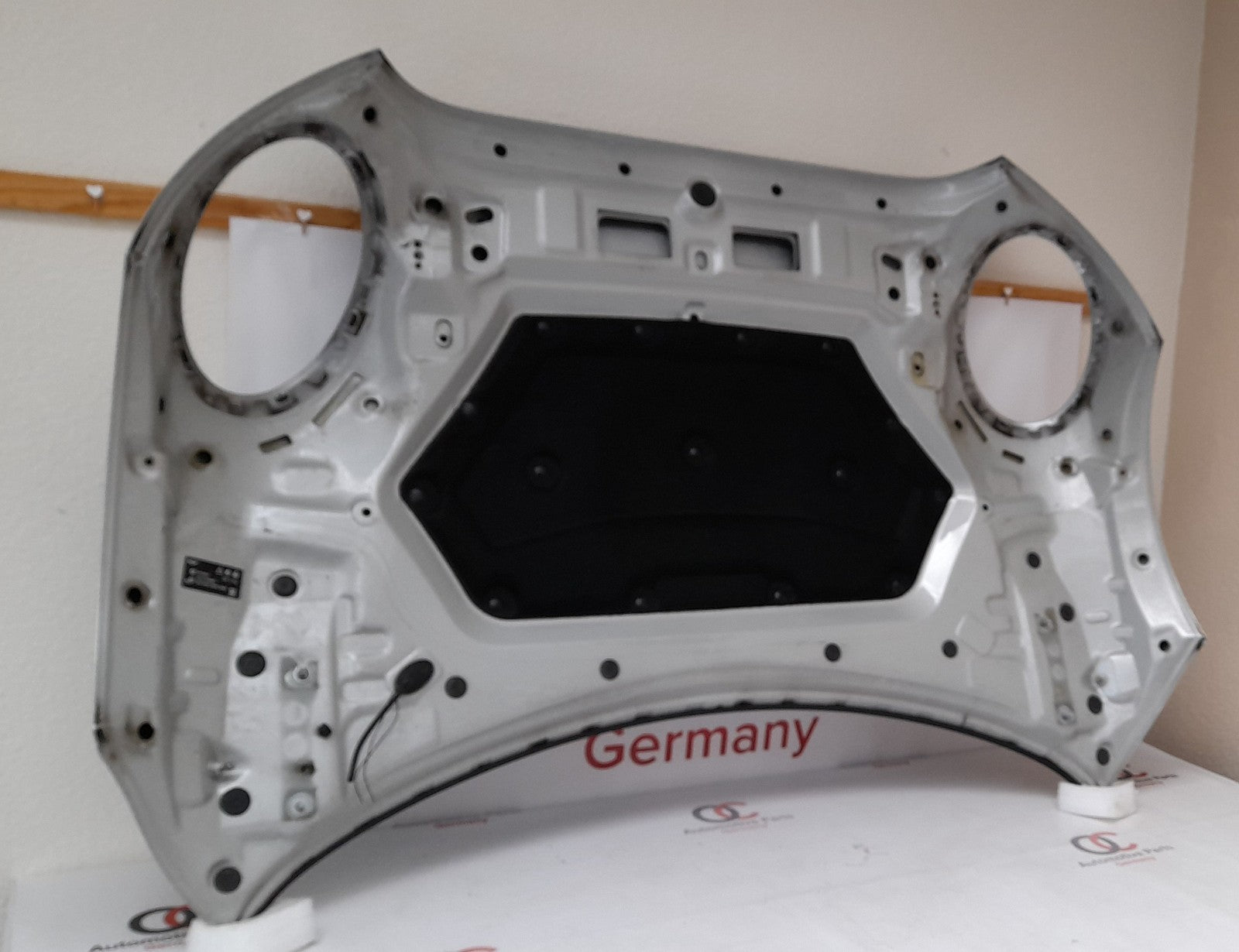 Mini Cooper SE F56 Motorhaube Frontklappe Hood white-silver metallic 8499869 [690]