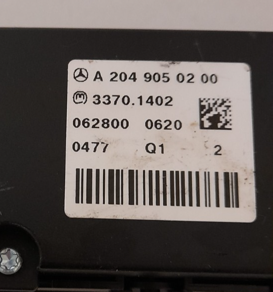 Original MERCEDES-BENZ BEDIENFELD A2049050200 SCHALTERBLOCK SWITCH BLOCK