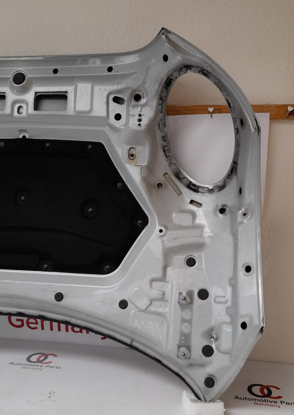 Mini Cooper SE F56 Motorhaube Frontklappe Hood white-silver metallic 8499869 [690]