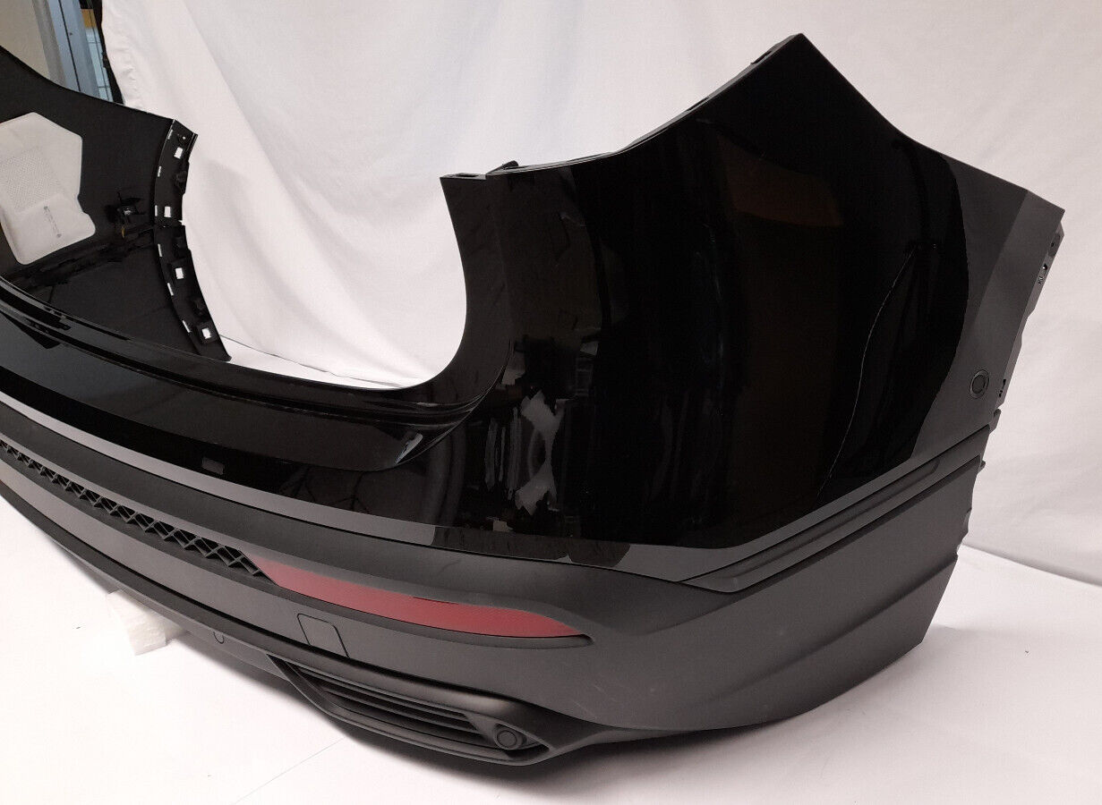 ORIGINAL Seat Tarraco KN2 19 Stoßstange Stoßfänger hinten LC9X Deep Black 6x PDC