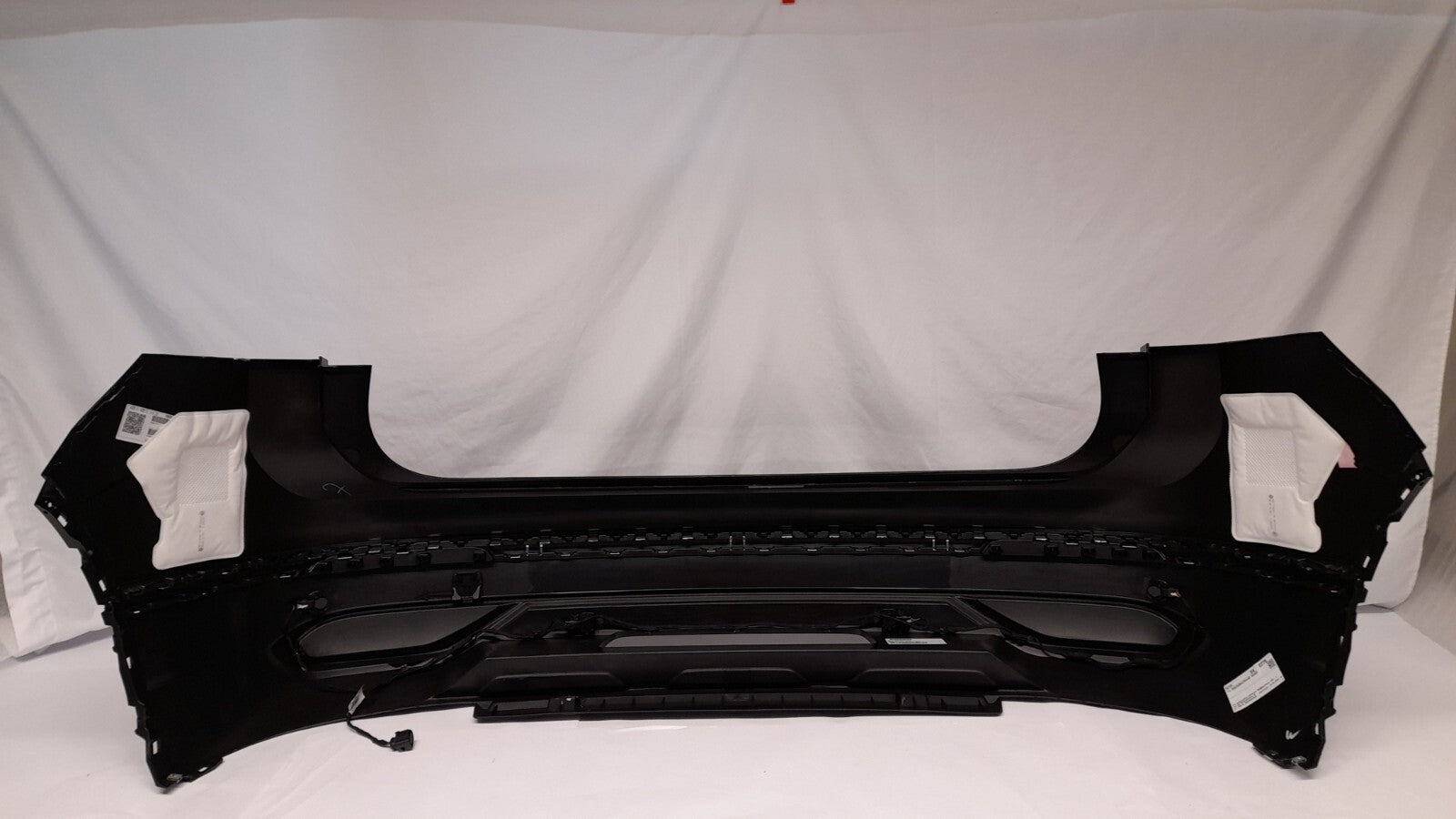 Original VW Tiguan AX1 Facelift Stoßstange Stoßfänger hinten Deepblack C9X
