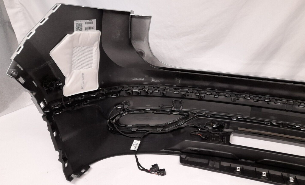 Original VW Tiguan AX1 Facelift Stoßstange Stoßfänger hinten Reflexsilber 6x PDC