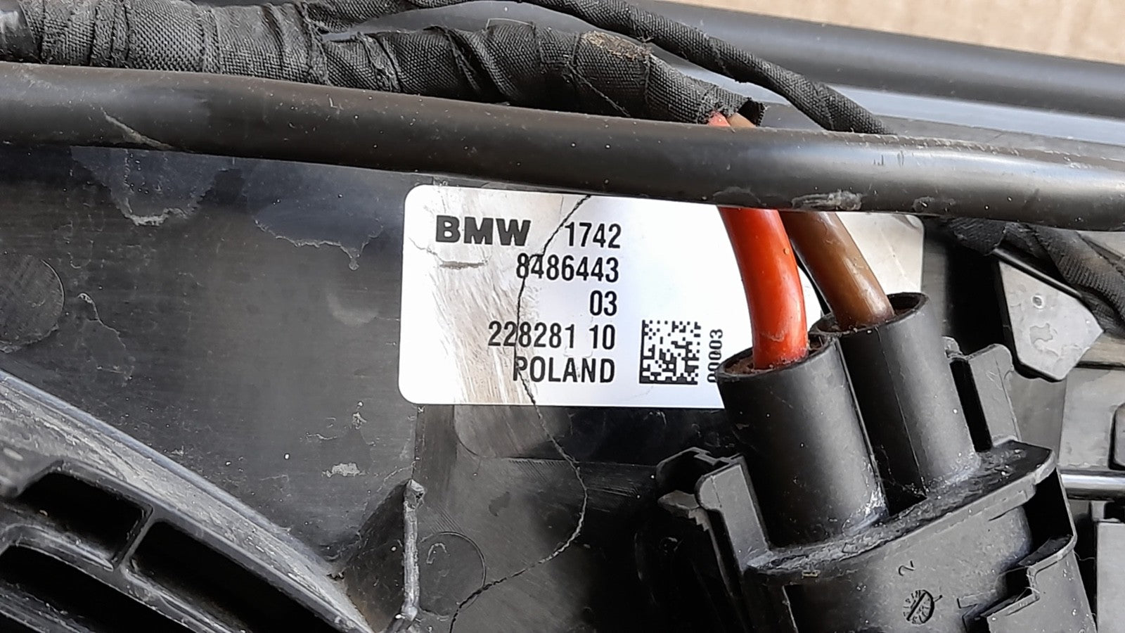 Mini F56 BEV Cooper SE Cabrio F57 Kühlerpaket Kühlerlüfter fan cooler 8486441