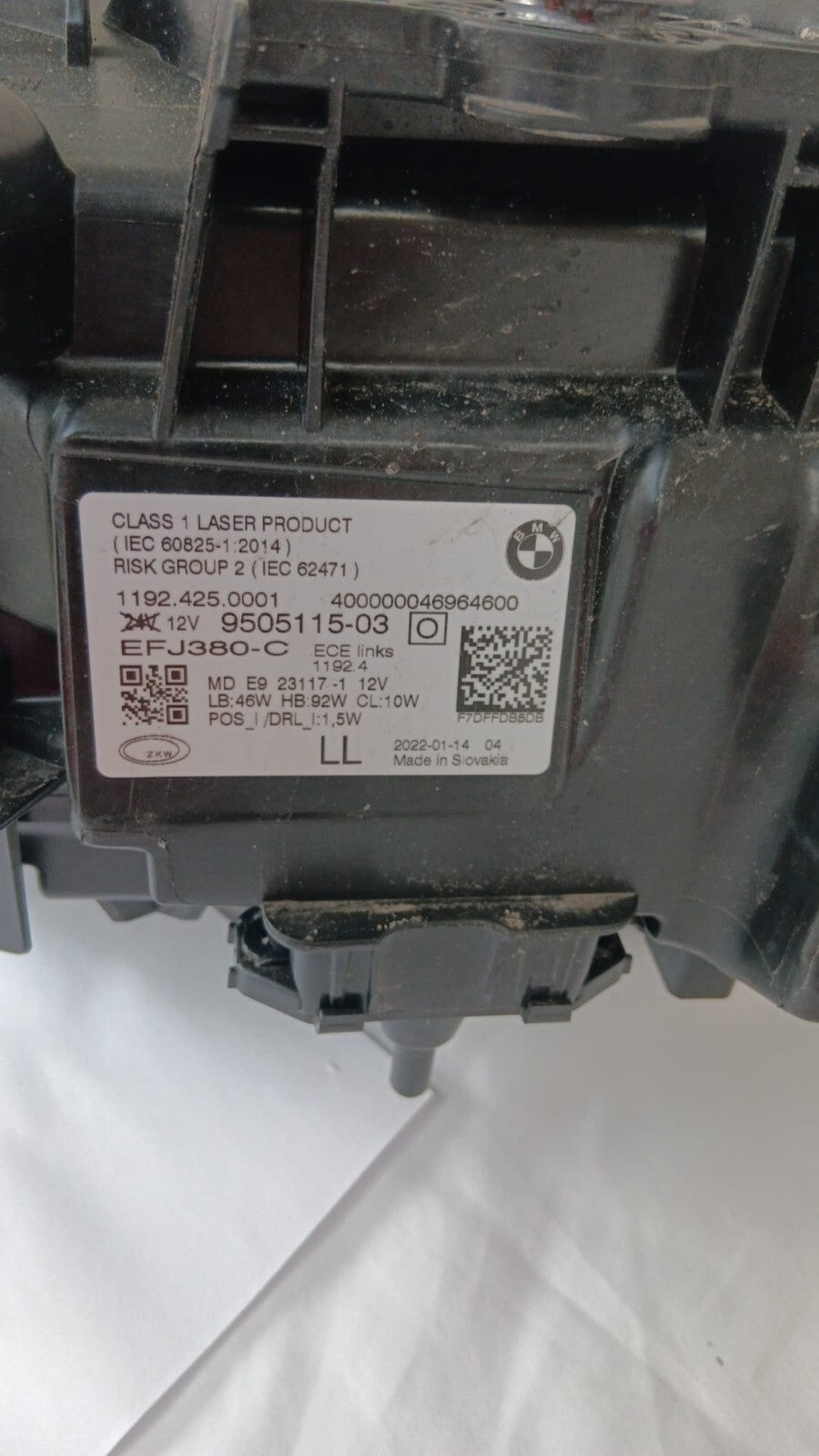 BMW 4er Grand Coupé G22/23 G83 Laser Scheinwerfer Links 9505115-03 Black Shadow
