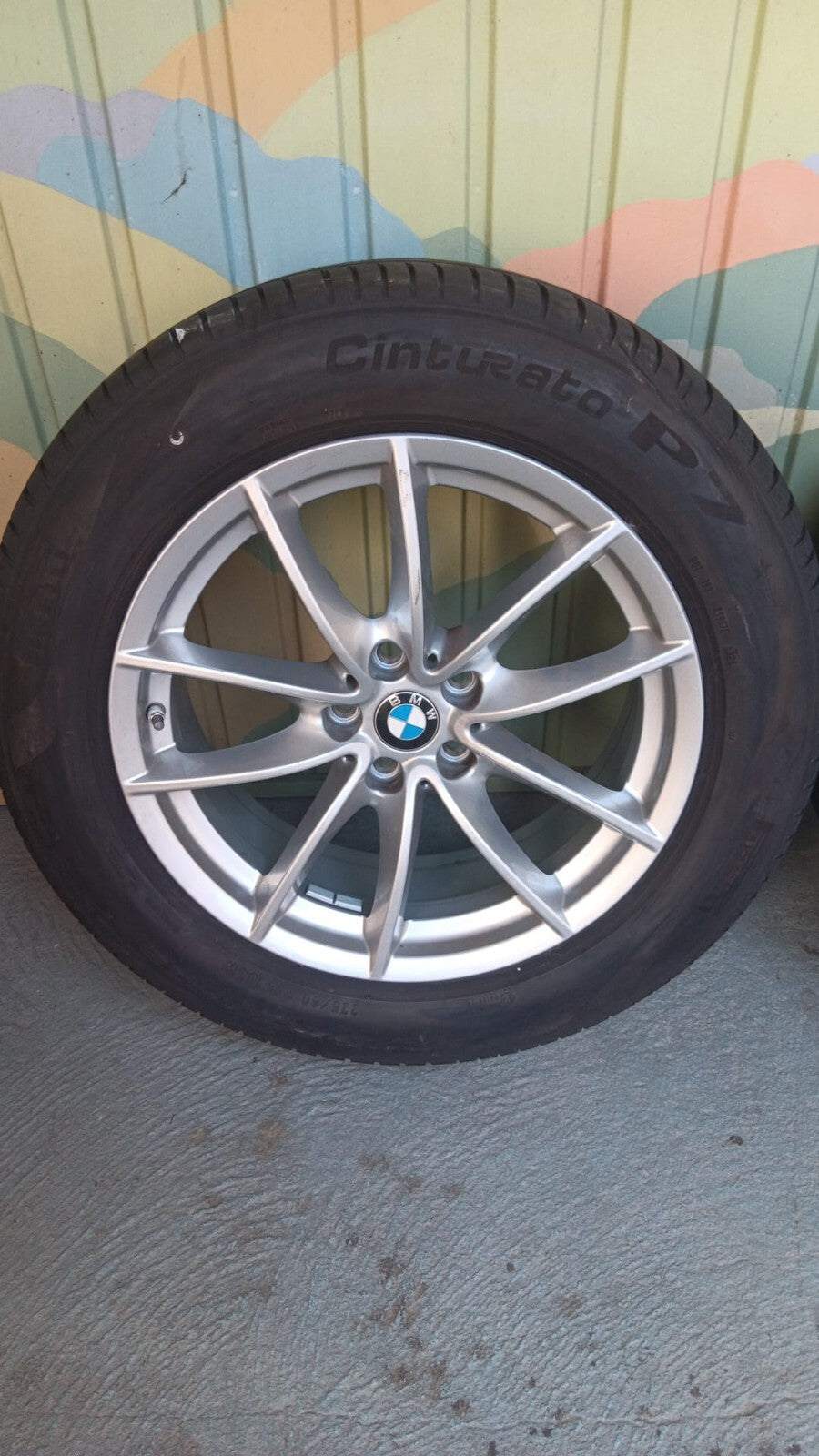 Original BMW X3 G01  X4 G02 Alufelge Sommerräder 18Zoll 618 V-Speiche 6880047