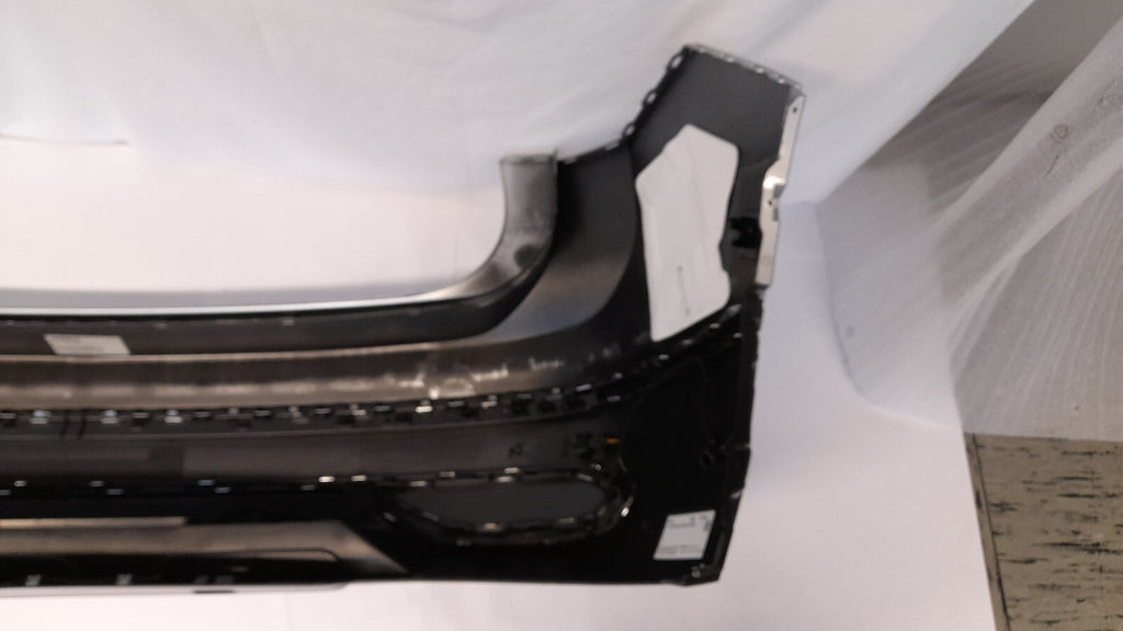 Original VW Tiguan AX1 Facelift Stoßstange Stoßfänger hinten Reflexsilber 6x PDC