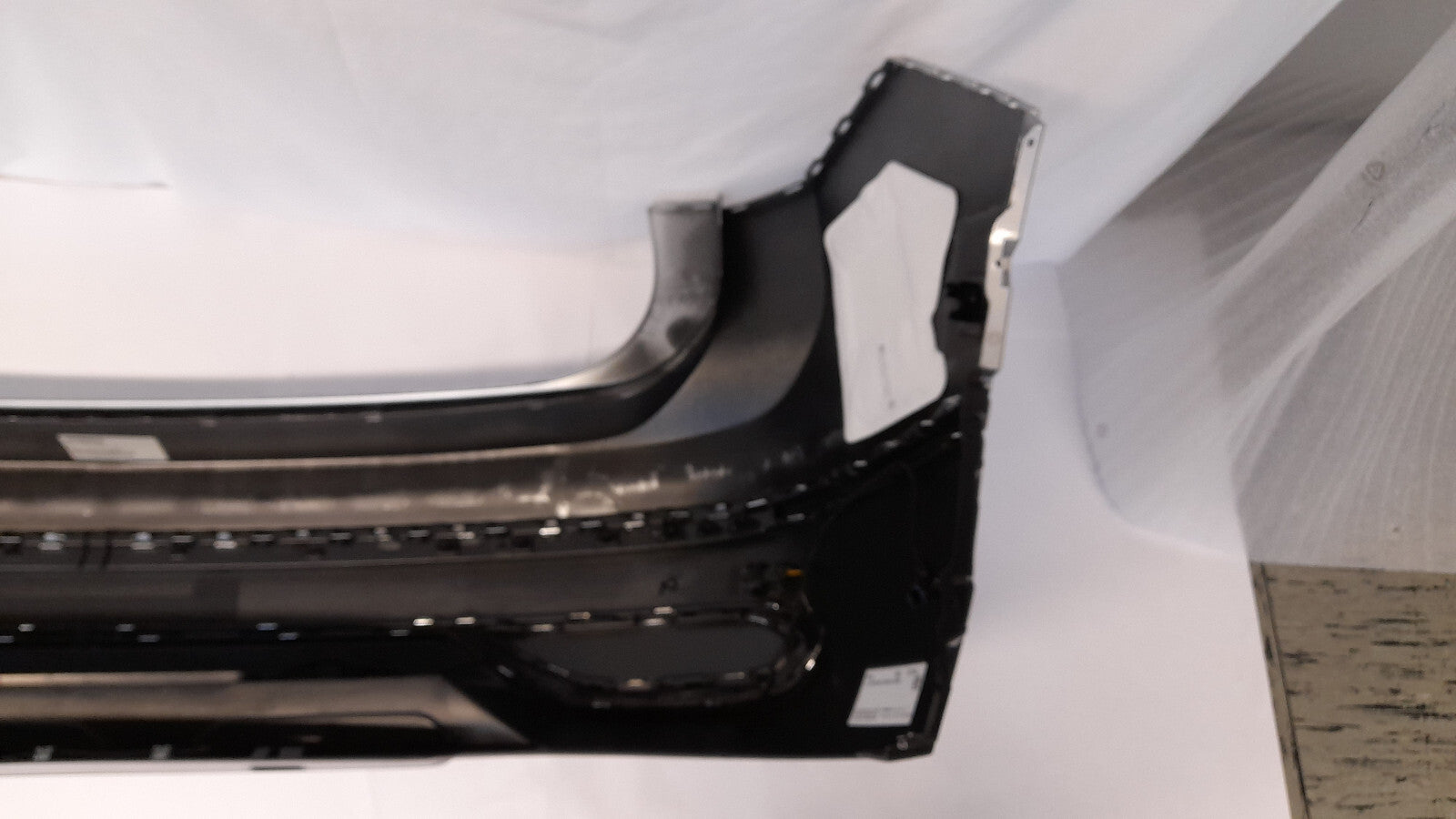 Original VW Tiguan AX1 Facelift Stoßstange Stoßfänger hinten Reflexsilber 6x PDC