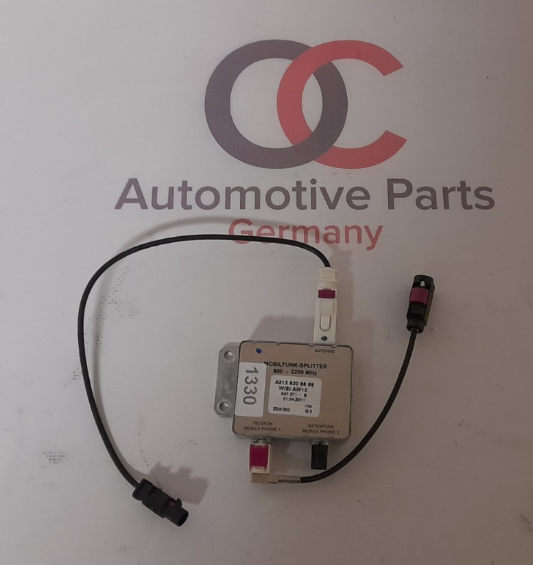 Original MERCEDES E-KLASSE W212 ANTENNENVERSTÄRKER-SPLITTER-MODUL A2128208889