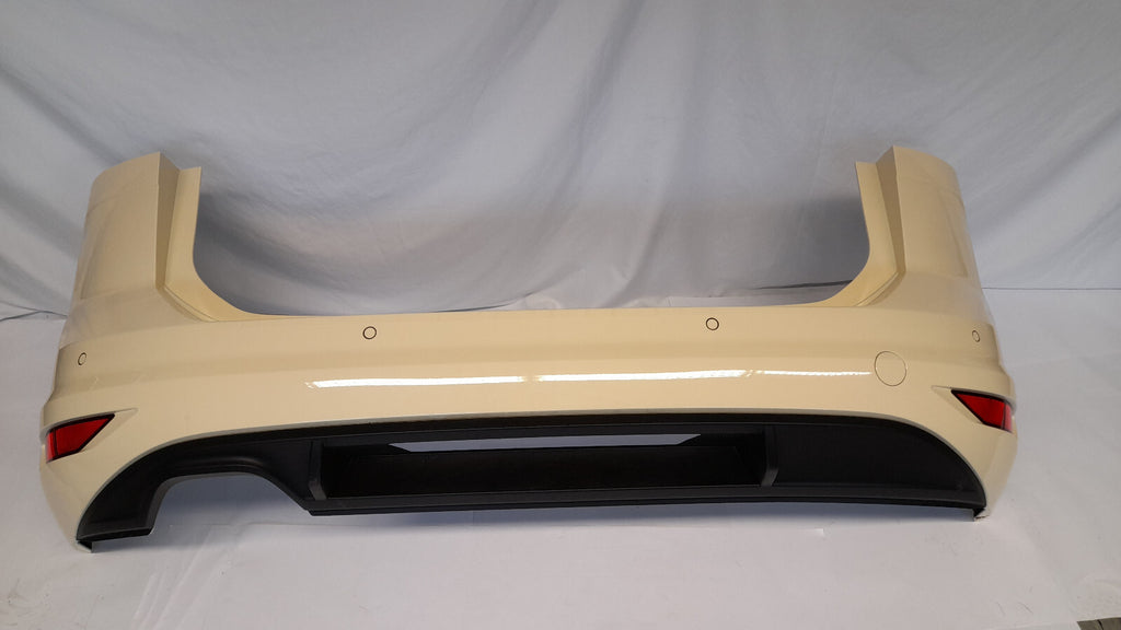 Original Stoßstange hinten Heckstoßstange VW TOURAN 5T 4PDC HELLELFENBEIN