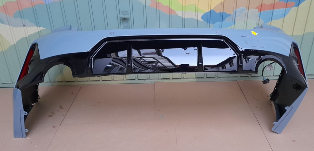 BMW 3er G20 G21 LCI M Paket Stoßstange hinten rear bumper Brooklyngrau 6*PDC