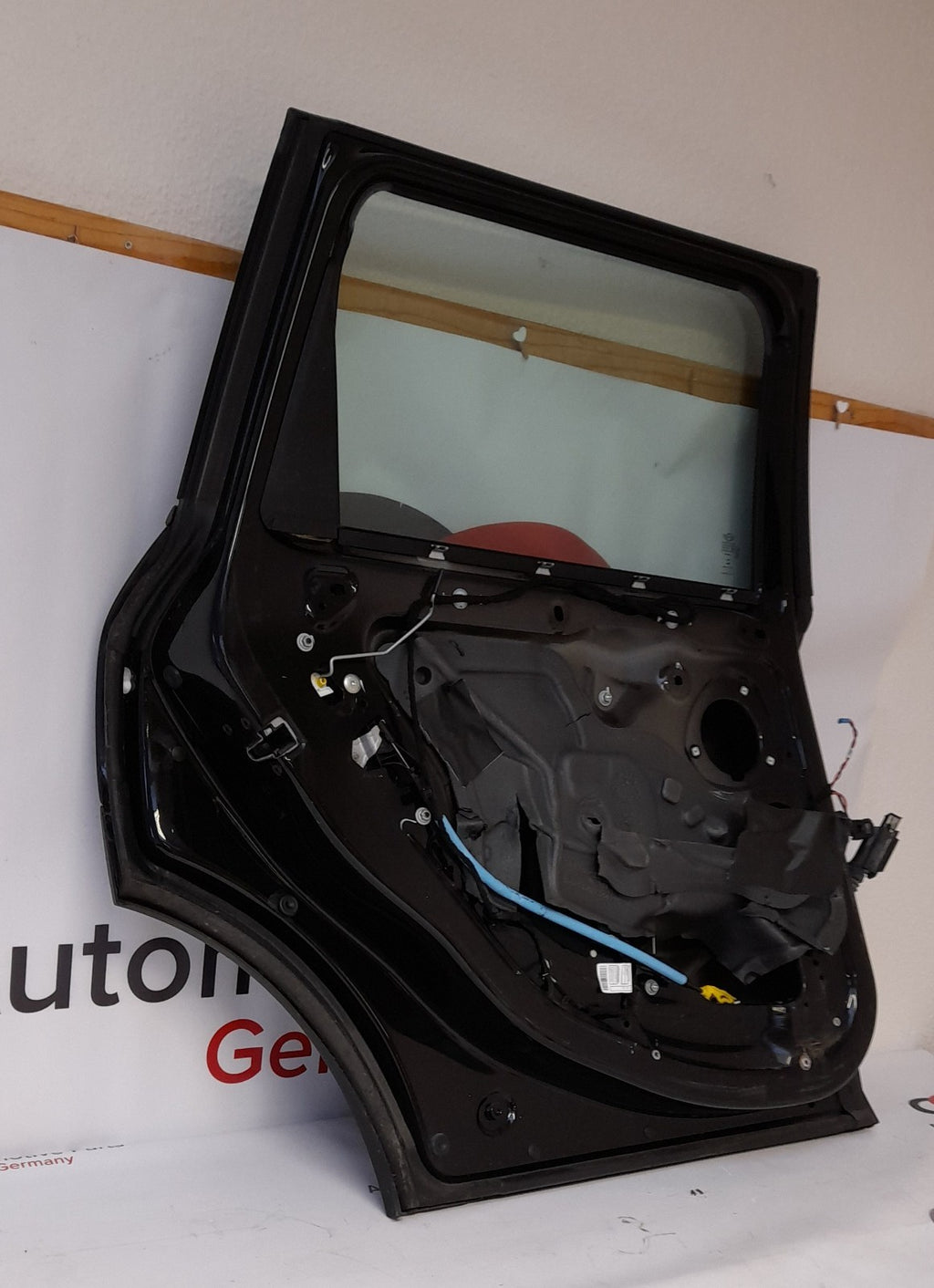 MINI Clubman (F54) Tür hinten links 7343903 midnight-black metallic, left door