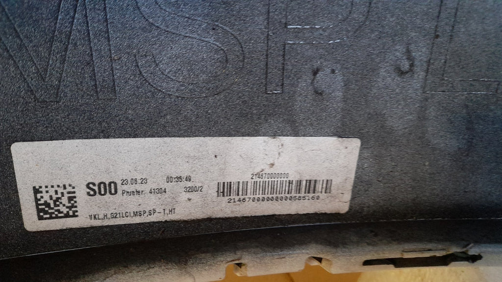 Original BMW 3er G21 Touring LCI M paket Stoßstange Bumper hinten