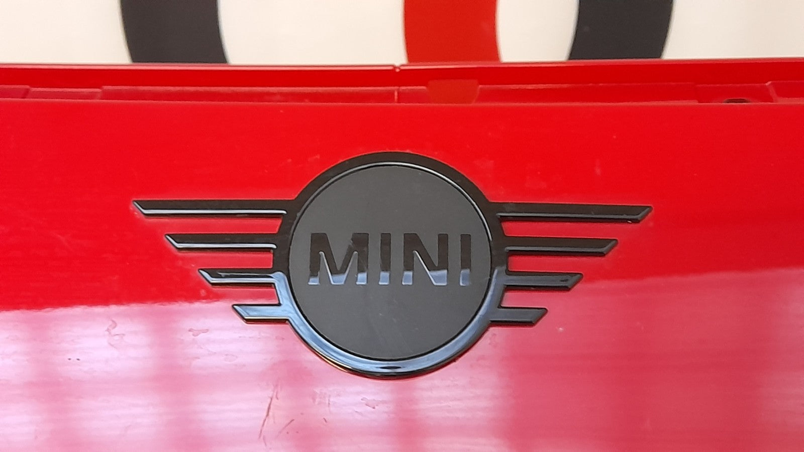 Original Mini Cooper Mini U25 Stoßfänger vorne Stoßstange bumper red PDC