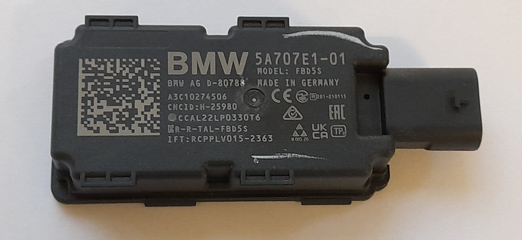 BMW Receiver Radio Fernbedienung Control 5A707E1 G70 X7 G07 LCI