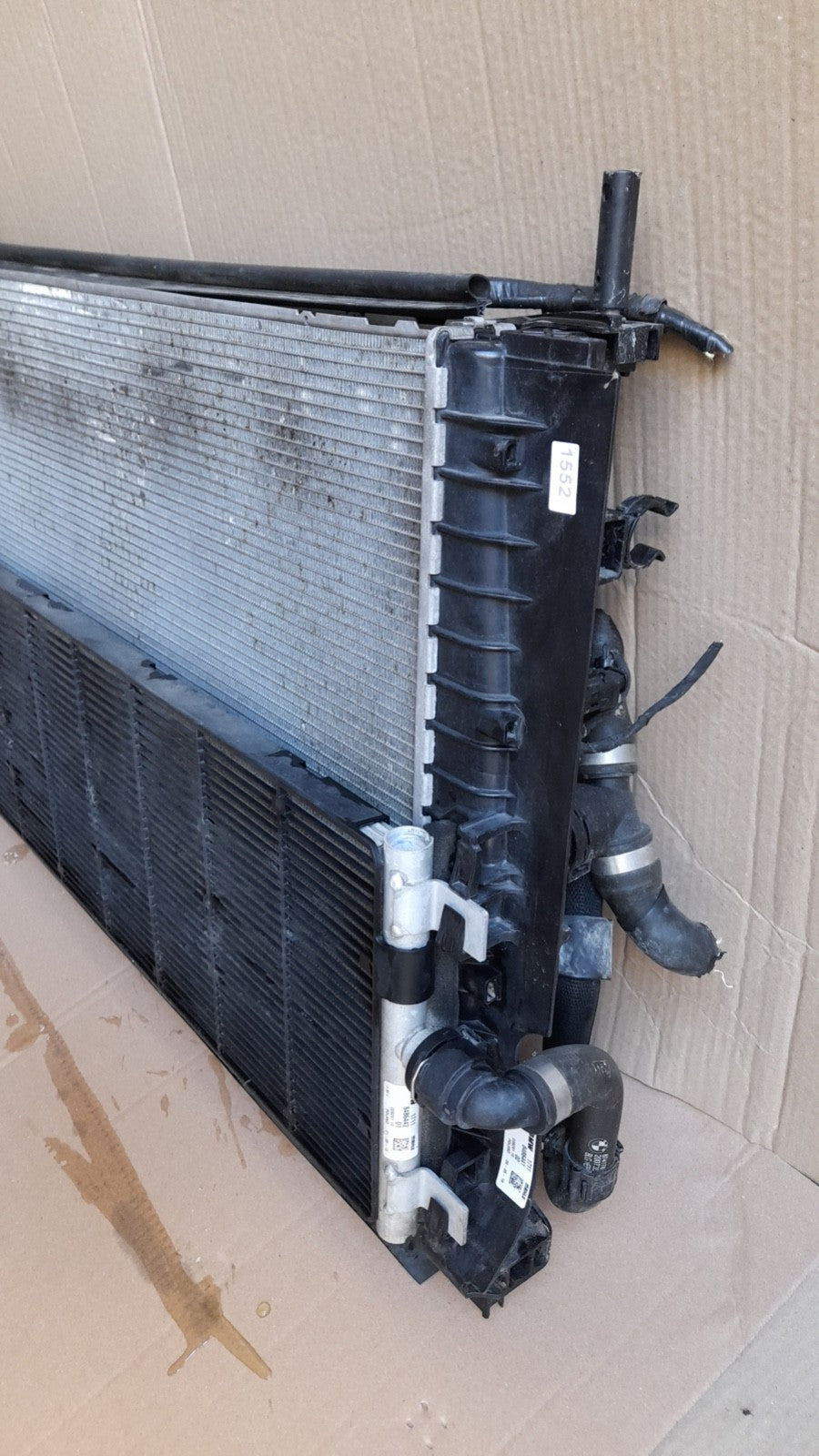 Mini F56 BEV Cooper SE Cabrio F57 Kühlerpaket Kühlerlüfter fan cooler 8486441