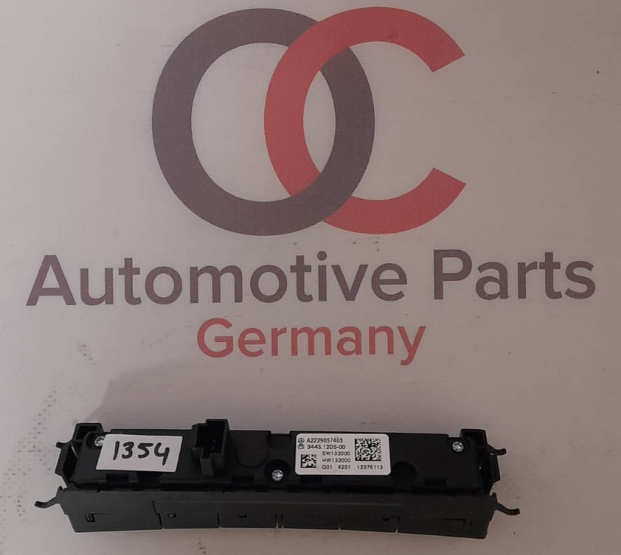 Mercedes Schalter Spurhalteassistent Einparkhilfe Parktronic PDC A2229057405