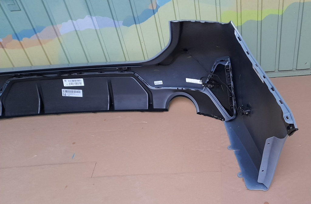 BMW 3er G20 G21 LCI M Paket Stoßstange hinten rear bumper Brooklyngrau 6*PDC