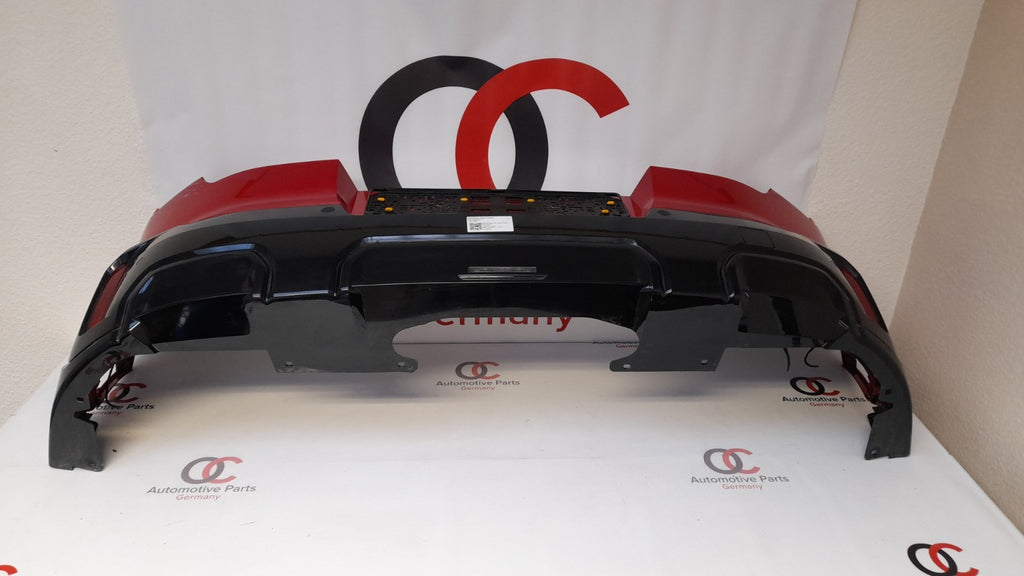 Original Mini Sport U25 Stoßfänger hinten Stoßstange bumper red PDC kamera